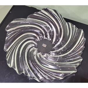 Vintage Mikasa decorative glass bowl